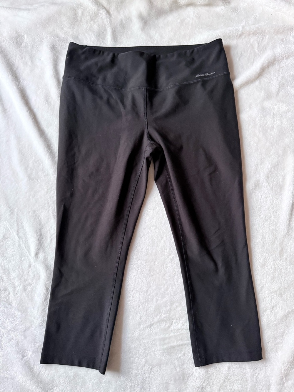 Eddie Bauer Black High Rise Capris Leggings